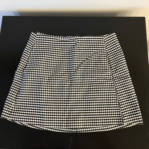 Urban outfitters gingham skirt